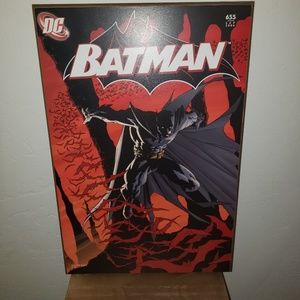 Batman comic cover wallart